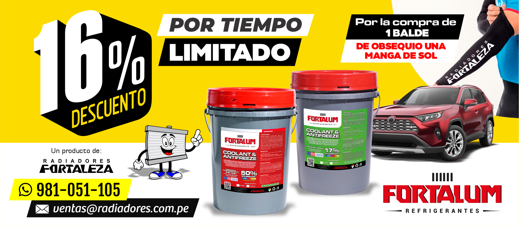 Promoción 1 - Radiadores Fortaleza